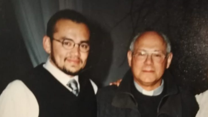 Con Vicente Cerró