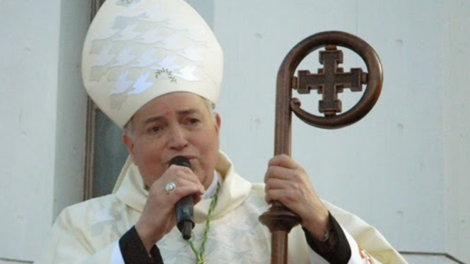 Monseñor Rubén Oscar Frassia, obispo de Avellaneda-Lanús