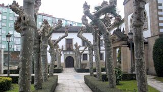 Vista interior del convento, situado en la localidad guipuzcoana de Lasarte-Oria