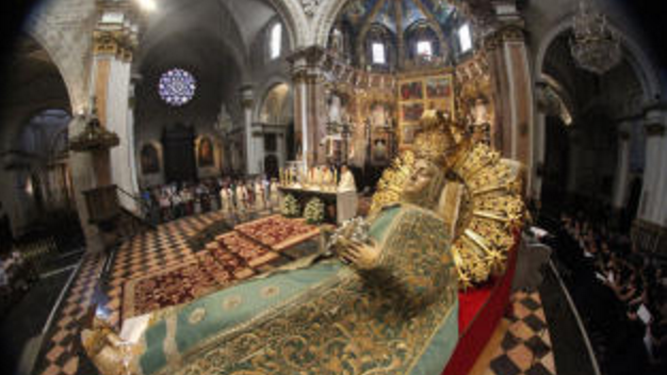 La Virgen del lecho