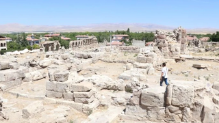 Excavaciones en Tiana, Capadocia. Turquía