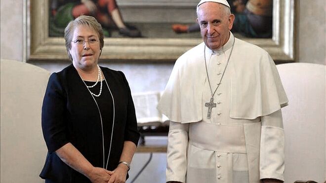 Francisco y Michelle Bachelet