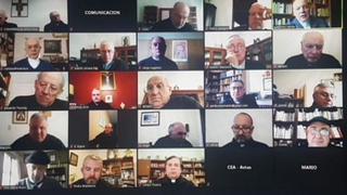 Reunión virtual de los obispos de la CEA