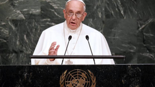 Francisco en la ONU. 2015
