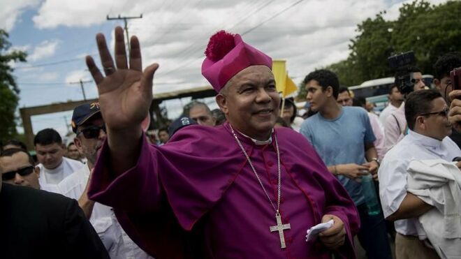 Socrates René Sandigo, obispo de la diócesis nicaragüense de León y Chinandega