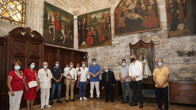 Cardenal Cañizares con el Grupo Cristianos de Oriente