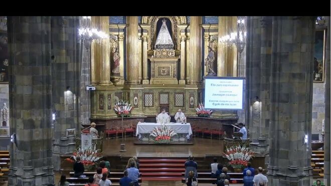 Iceta ofrece a las instituciones la colaboración de la Iglesia para luchar contra la pandemia