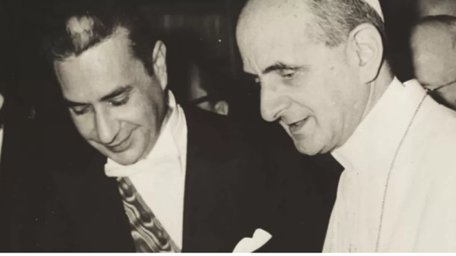 Aldo Moro y Pablo VI