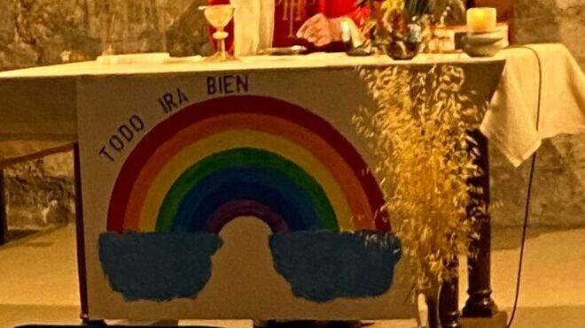 Un altar 'como Dios manda' en Teruel