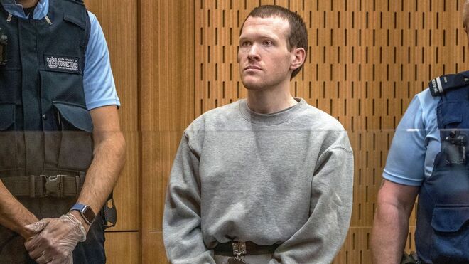 Brenton Tarrant, ante el juez