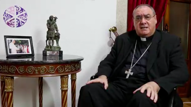 José María Gil Tamayo, en su mensaje