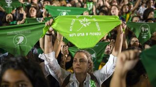 Protestas de antiabortistas en Brasil