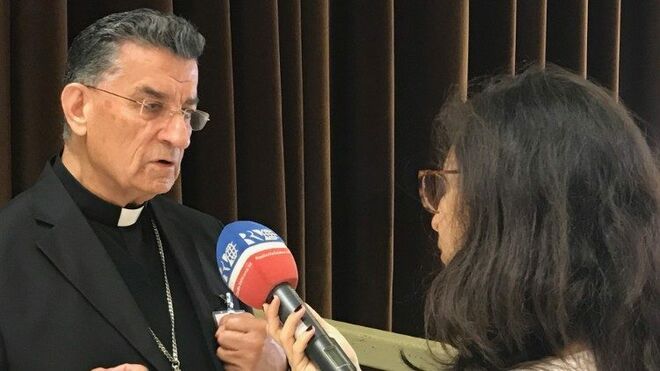 El Patriarca de Antioquía de los Maronitas, el cardenal Béchara Raï