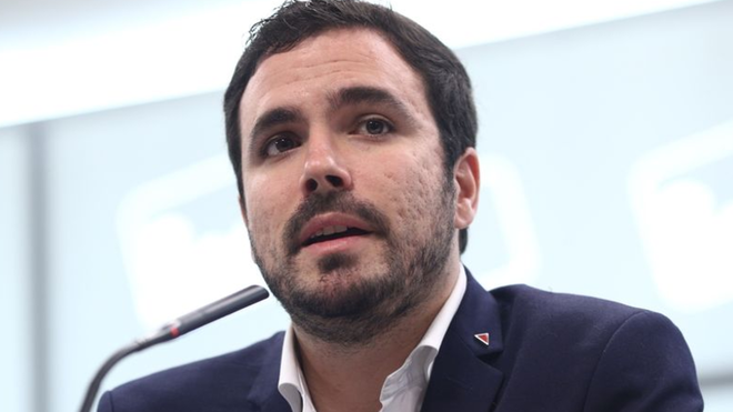 El ministro Alberto Garzón