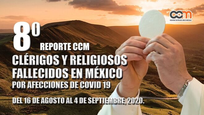 88 clérigos y religiosas han muerto por covid-19 en México