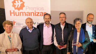 Galardonados de la quinta edición de los Premios Humanizar
