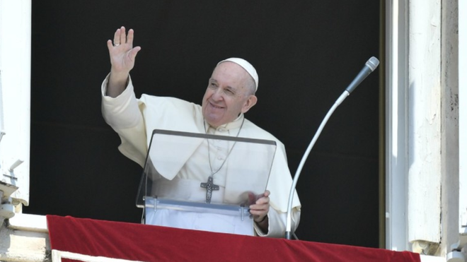 El Papa Francisco, en el Ángelus