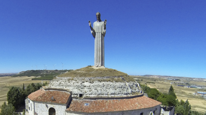 Cristo del Otero, sobre Palencia