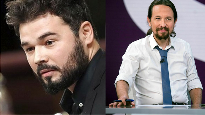 Rufián e Iglesias
