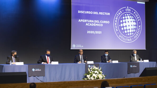 Apertura de curso en la Universidad Loyola