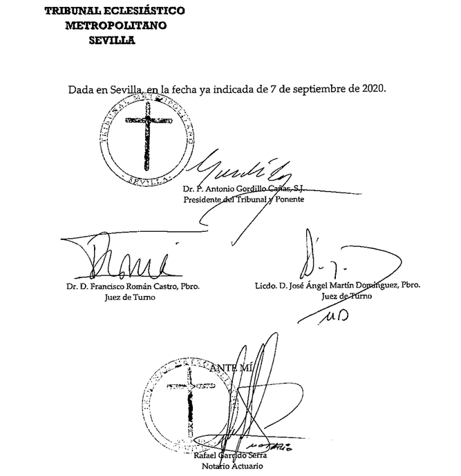 Sentencia contra Zornoza