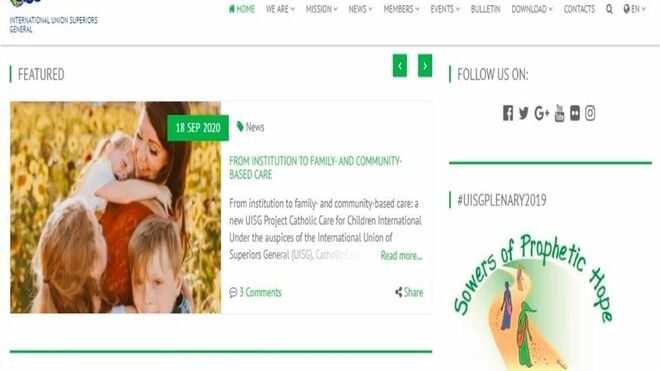 La UISG lanza una oficina internacional para el cuidado de la infancia