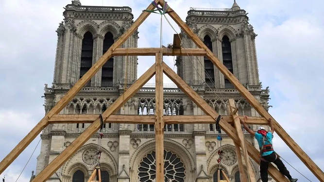 Reconstrucción de Notre Dame