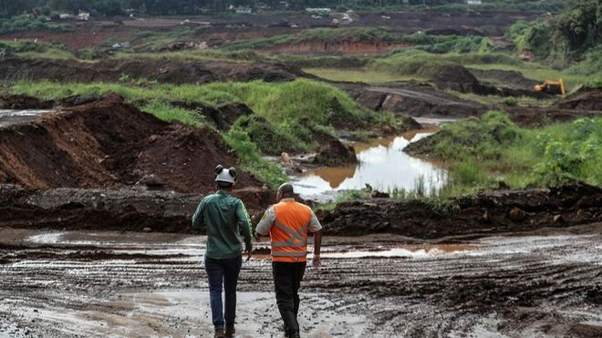 Devastación provocada por la explotación minera en tierras brasileñas
