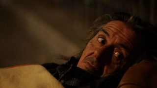 Javier Lea en un fotograma de la película