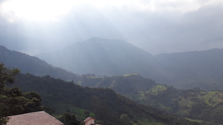 Paisaje desde la montaña