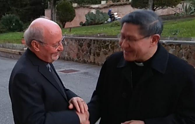 Cardenal Tagle y Carlos del Valle