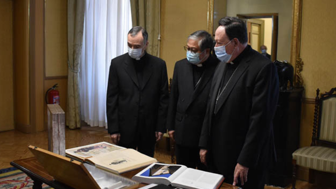 Visita oficial del nuncio al arzobispado castrense de España