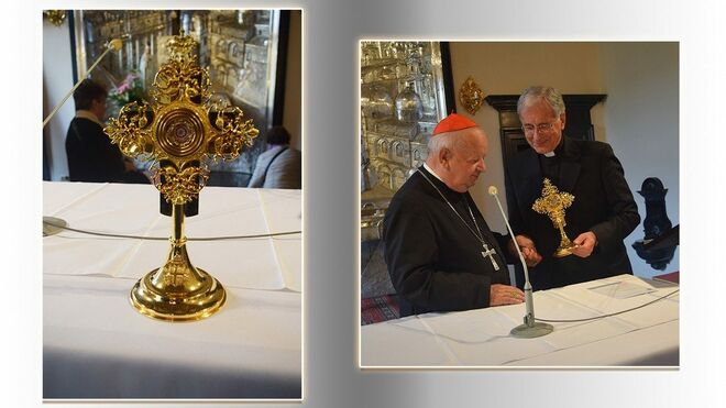 Reliquia robada de San Juan Pablo II