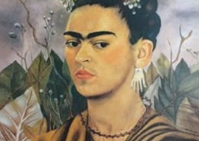 Frida Kahlo: pintura de bosque tropical e invierno seco