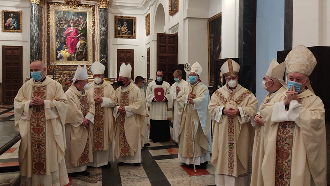 Ceremonia imposición palio arzobispal