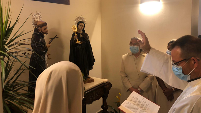 Bendición del convento de Berja
