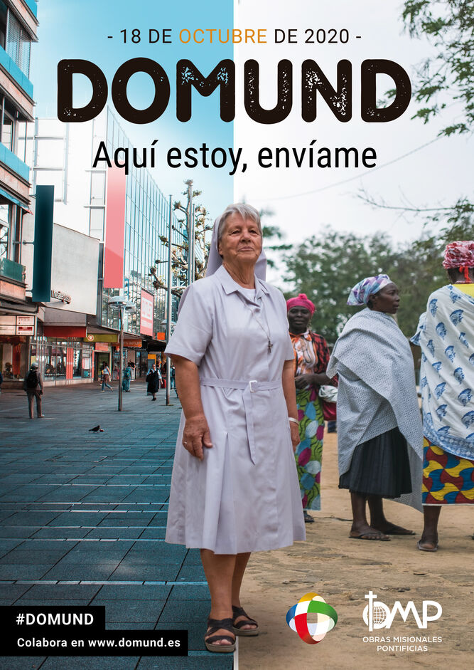 Cartel campaña Domund 2020