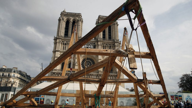 Carpintería en Notre Dame