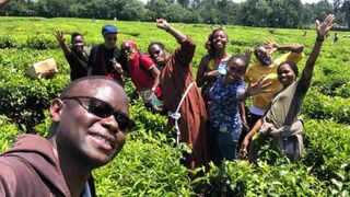 El hermano capuchino Benedict Ayodi, Director del Programa para África del Movimiento Católico Mundial por el Clima