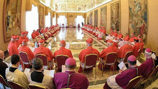 El Papa, con la Congregación para las Causas de los Santos