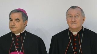 Becciu y Parolin