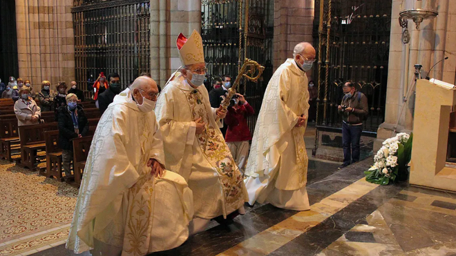 Los leoneses invocan a San Froilán para hacer frente a la pandemia