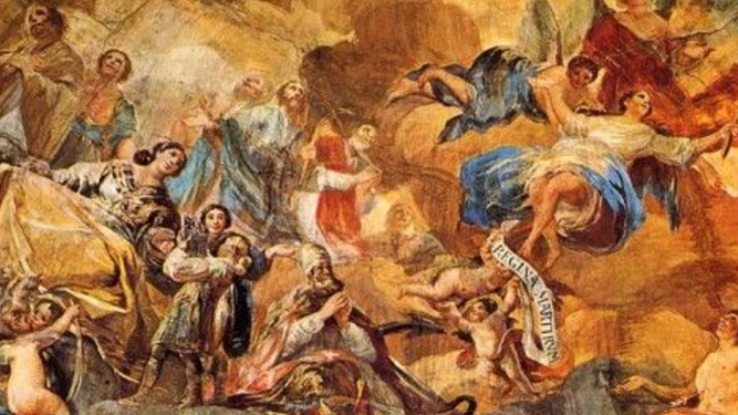 Frescos de Goya en el Pilar