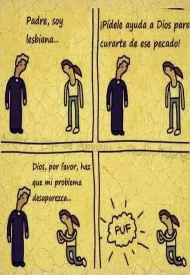 "Señor, que mi problema desaparezca"