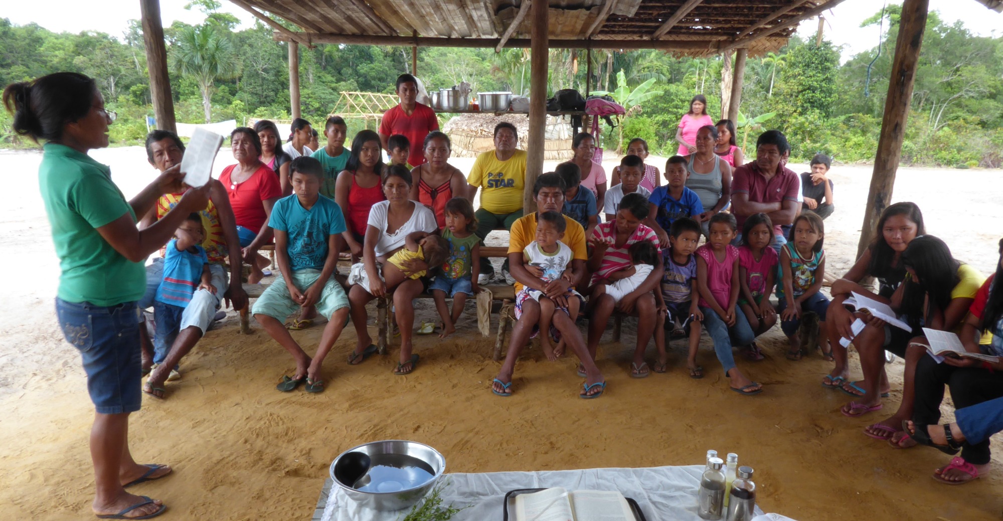 Las mujeres en las comunidades de la Amazonía