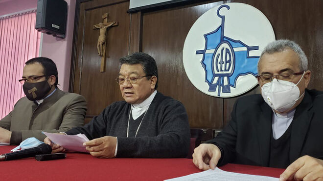 Monseñor Aurelio Pesoa, Padre José Fuentes y Padre Ber Hur Soto