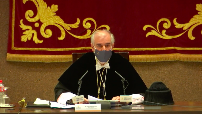 Julio L. Martínez, sj., rector de Comillas