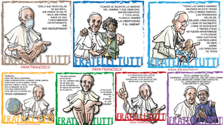 Una encíclica en viñetas: Agustín de la Torre 'retrata' las siete claves de 'Fratelli Tutti'