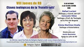 Las claves teológicas de 'Fratelli Tutti', a debate en los Jueves de RD