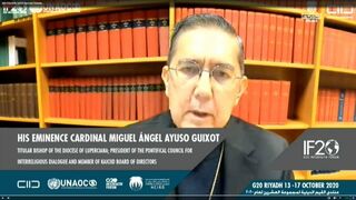 Ayuso, durante su intervención